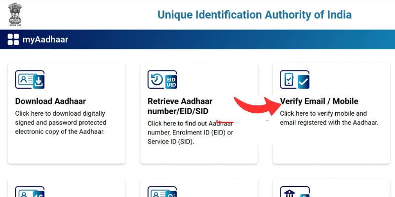 Verify Email and mobile